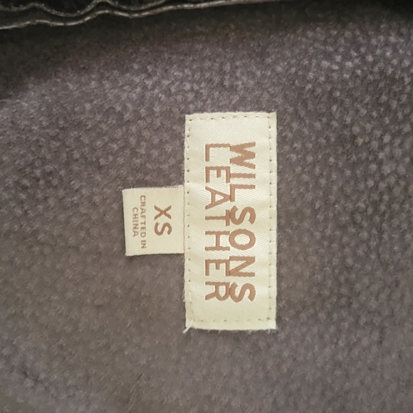 Brown Leather Jacket - Picture 2 of 3